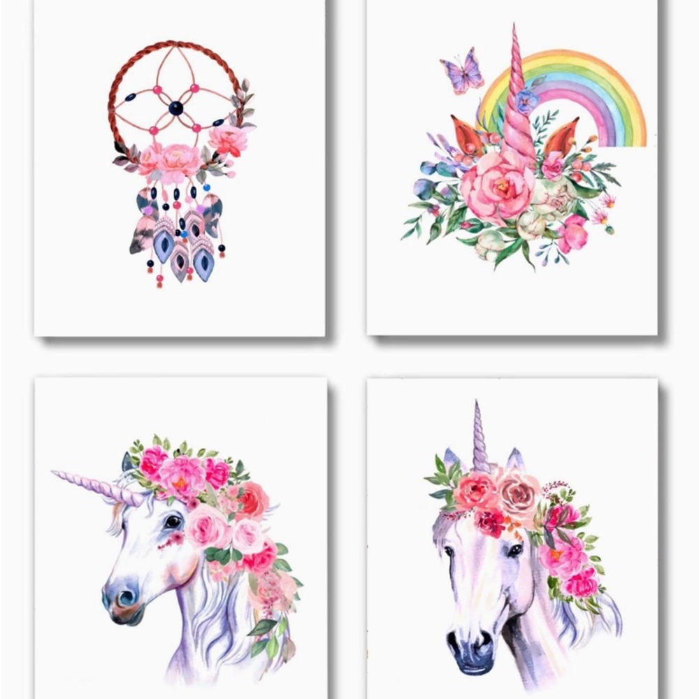 Unicorn-Dreamcatcher Art NWT